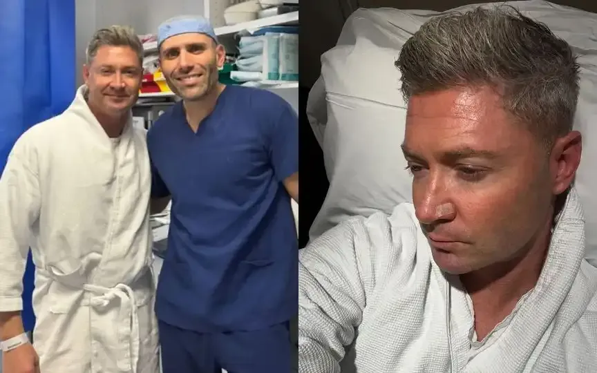 “Get Your Skin Checked”: Michael Clarke Raises Awareness After Another Skin Cancer Surgery